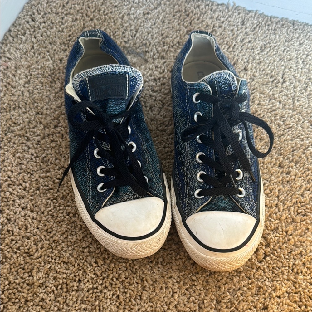 Blue Converse